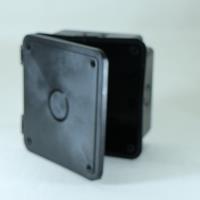 GUVENLİK KAMERASI BUATI 45X110b ,110X110x50 Menteşeli Buat siyah Kamera Montaj Kutusu - 1
